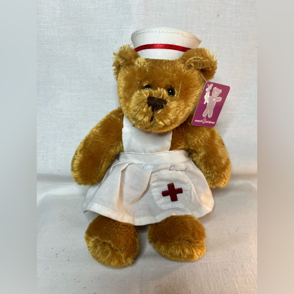 Nurse Bean Bag Bear